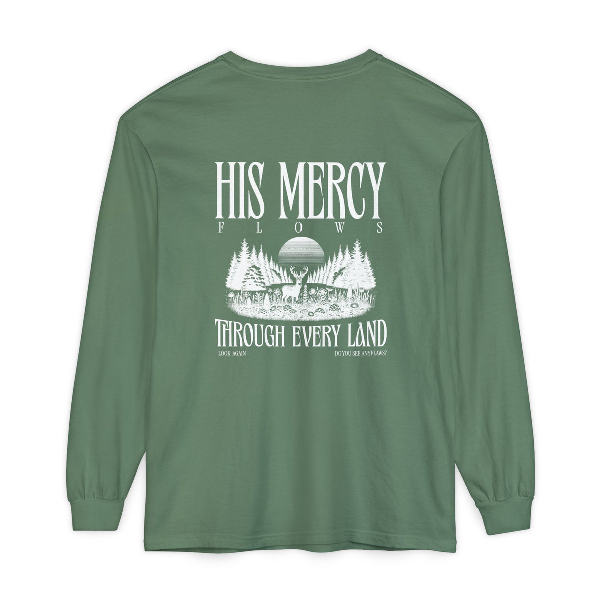 His Mercy Flows L/S Crew