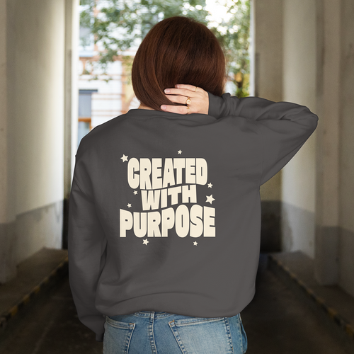 Created With Purpose L/S Crew