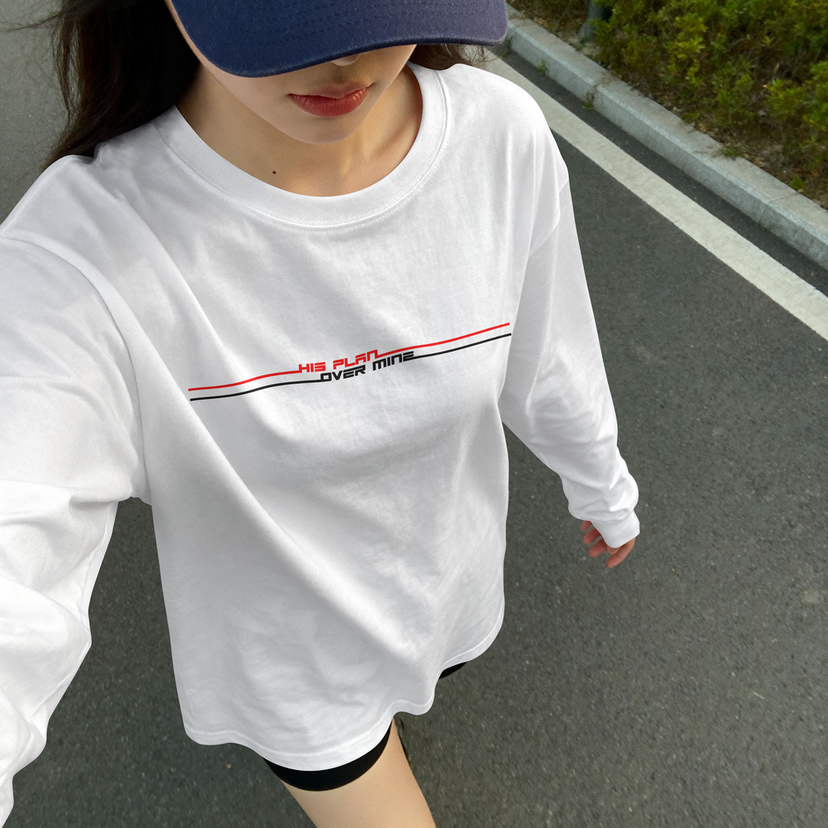 His Plan Over Mine L/S Crew