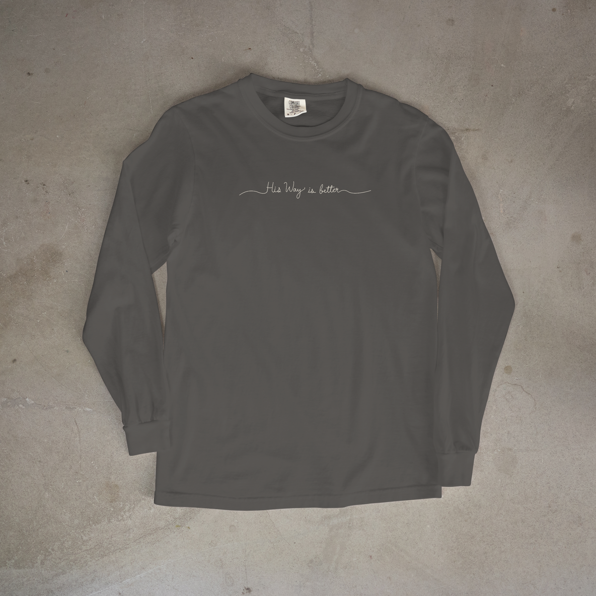 His Way is Better L/S Crew