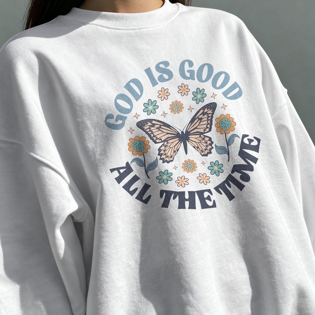 God is Good All the Time Fleece