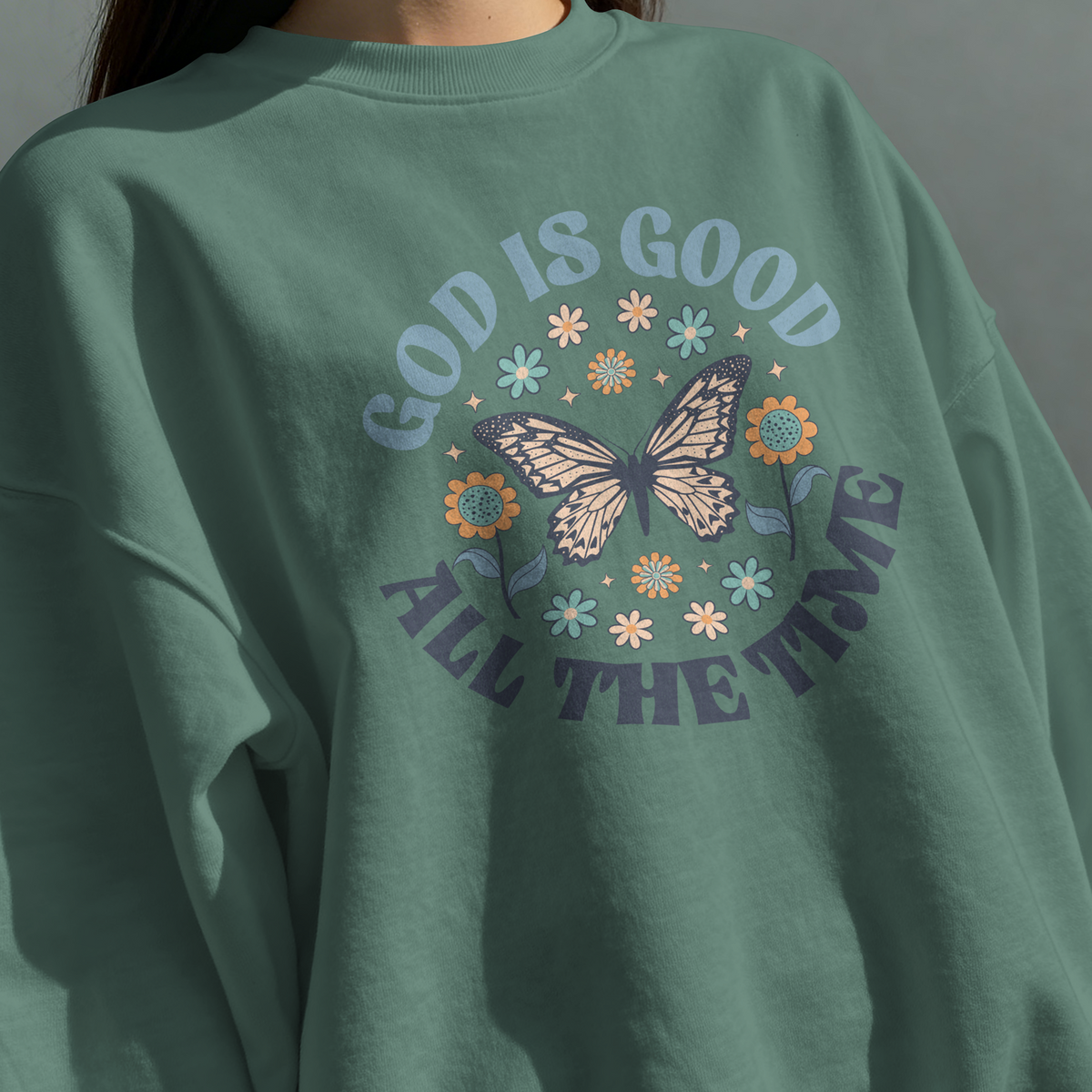 God is Good All the Time Fleece
