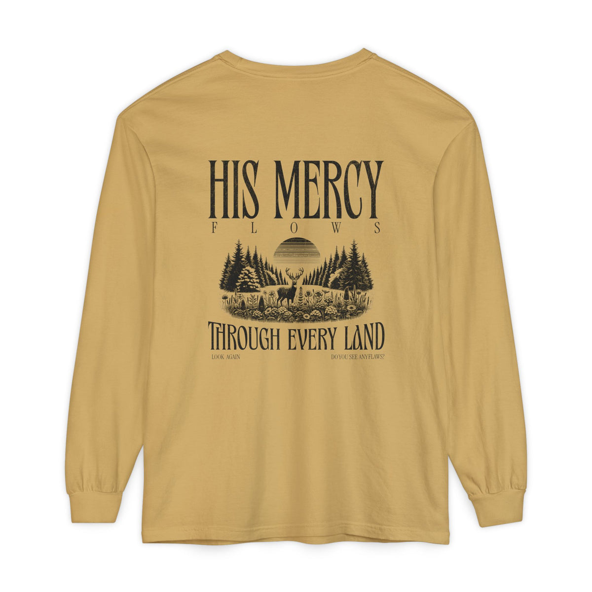 His Mercy Flows L/S Crew