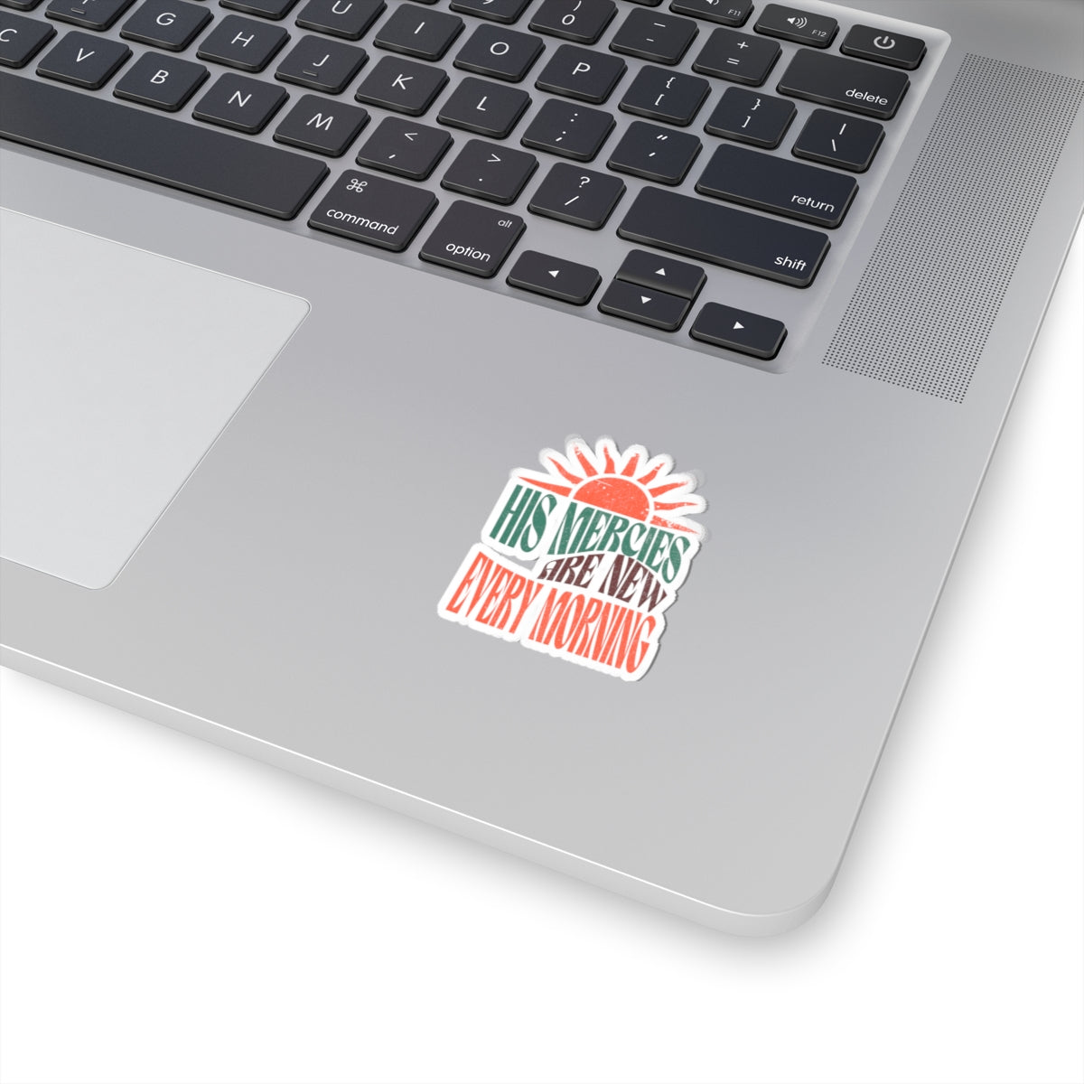 His Mercies Are New Every Morning Vinyl Sticker