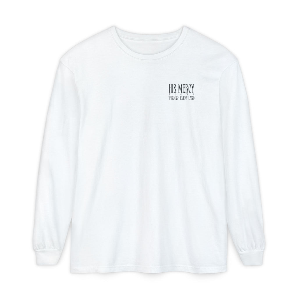 His Mercy Flows L/S Crew